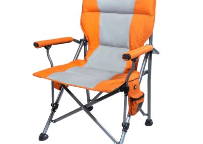 Orange camping chair