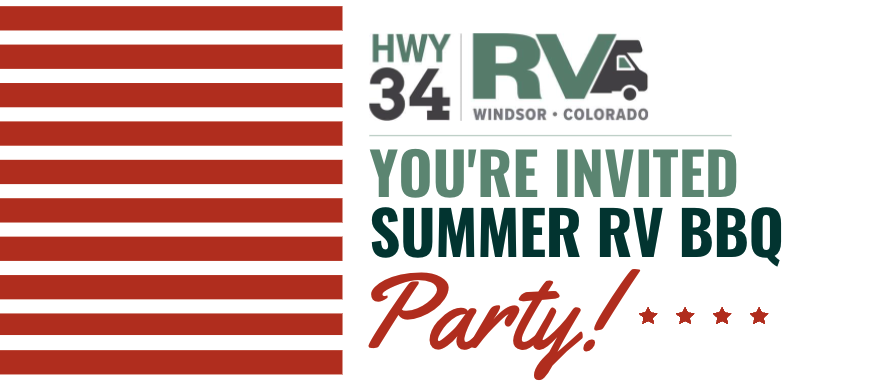 you're invited to the hwy34 rv summer rv bbq party